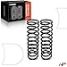 A-Premium 2Pcs Rear Suspension Coil Springs Set Compatible with Ford Focus 2005 2006 2007 2.0L, Driver and Passenger Side, Replace# 5S4Z5B669BA