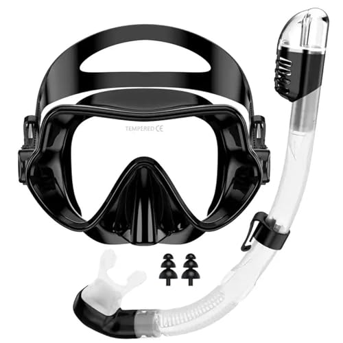 Buceo de cara completa impermeable máscara snorkel antifugas 180°
