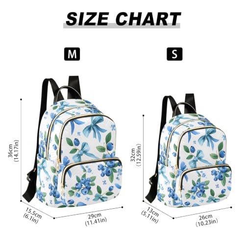 Sac à dos femme petit format M décontracté pour voyage et école