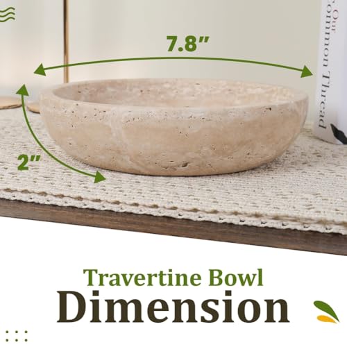 Bol en travertin pour sublimer une table basse sans âme - 8