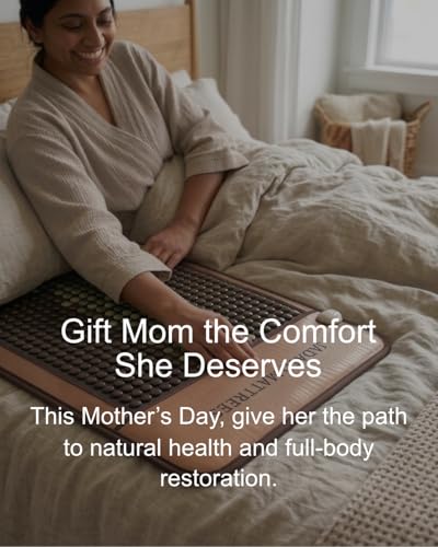 Image of Carefit Original Jadato Health Care Heating Mat | 1092 Jade Tourmaline Stones with Uterus Care