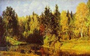 Autumn in Abramtzevo peinture à l'huile de Vasily Polenov pour décorer un salon chaleureux