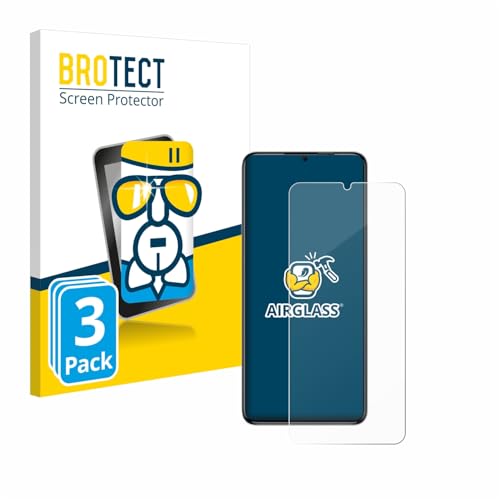 BROTECT (3 Stück Schutzglas für Oukitel C50 Schutzfolie Made in Germany Panzer Folie Glas Bildschirmschutz [Kratzfest 9H, Anti-Fingerprint]