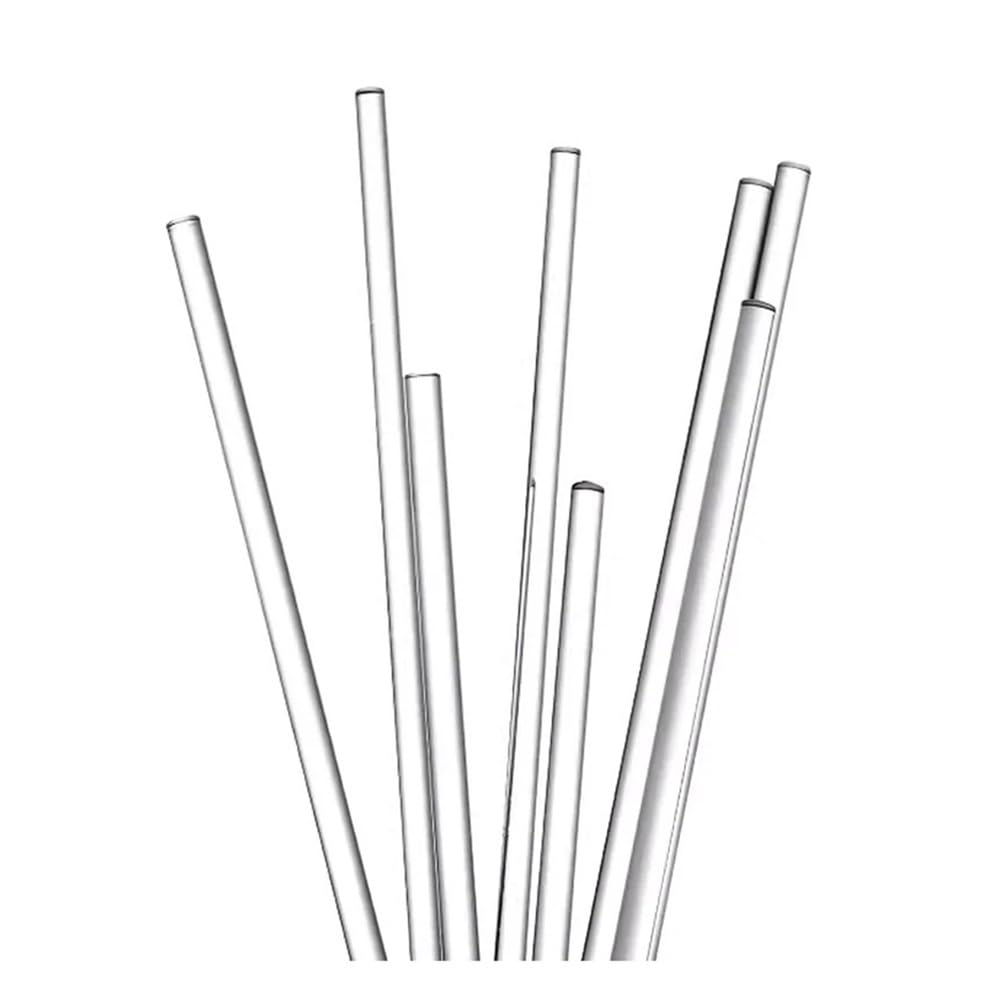 10 varillas de vidrio for agitar y drenar, resistentes a altas temperaturas, de 15, 20 y 30 cm de largo.(6mmX15cm 100pcs)