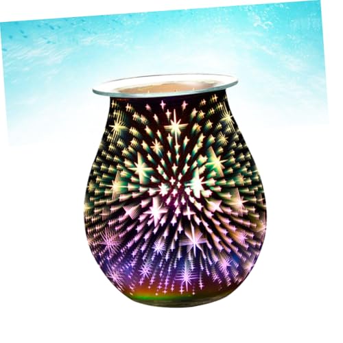 Lampe Parfumée Verre Électrique et Diffuseur Automatique pour Maison