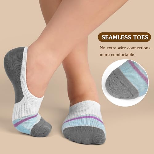 Gonii Women's No Show Socks Thin Breathable Anti-Slip High Elasticity Invisible for Sneakers Flats Loafers4
