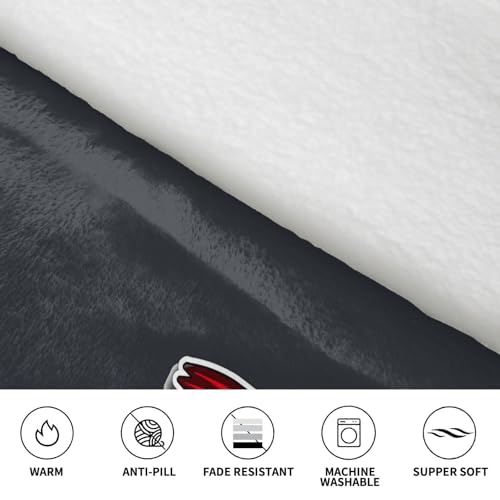 Couverture à capuche os de poisson flanelle peluche EdWal - 6