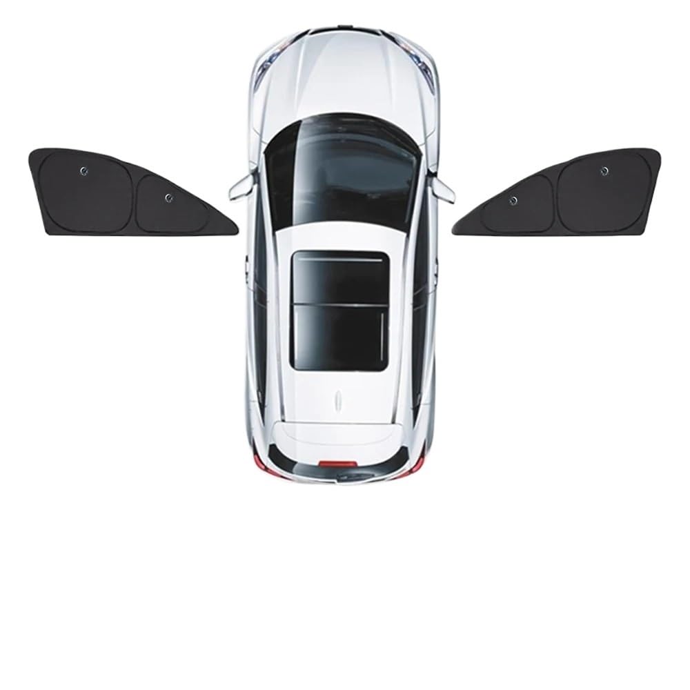 Parasol Coche Lateral Parasol Ventana Lateral Coche Con Ventosas Protector Privacidad Parabrisas Delantero Trasero Para Tesla Para Modelo 3 Para Modelo Y Ventanas Sin Marco Parasol Coche(BB MY front w