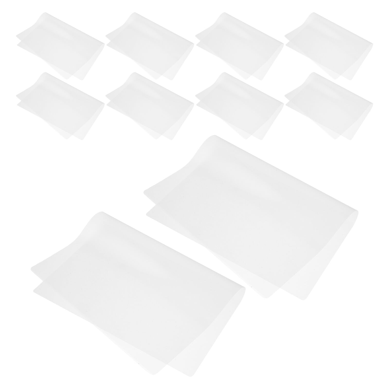 Pochettes de Plastification à Froid A4 100 Feuilles Pvc pour Cartes
