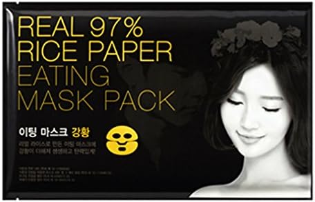 Lamy Cosmetics Real 97% Rice Paper Eating Mask Pack 1ea