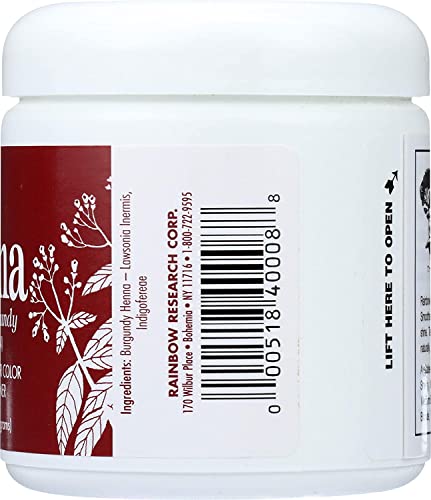 Rainbow Research Henna Persian Burgundy Tinte 4 Oz 4 Pack miniatura 5