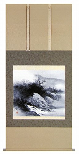 掛け軸 吉井大起 楽天市場】掛け軸／掛軸／かけじく 水墨山水（吉井大起）【送料