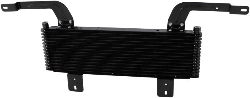 For Ford F-450/F-550 Super Duty 1999 2000 2001 Transmission Oil Cooler | Aluminum | Black | 5.4L/6.8L Engine | 8/10 Cyl | Replacement For FO4050131 | F81Z7A095GB, XC3Z7A095CA