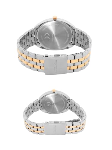 Image of French Connection Analog Silver Dial Couple's Watch| Pair Watch|-FCN0113TM