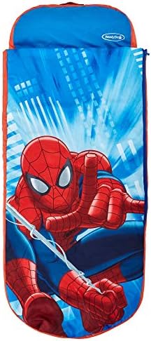 Marvel Spider-Man Junior ReadyBed - Inflatable Kids Air Bed and Sleeping Bag in one
