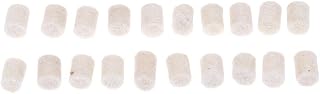 Juego de 20 fieltros para parachoques de saxofón para saxofón tenor alto, perfecto para saxofón protector de llaves de saxofón, para saxofonistas soprano tenor alto, saxofonistas, color blanco