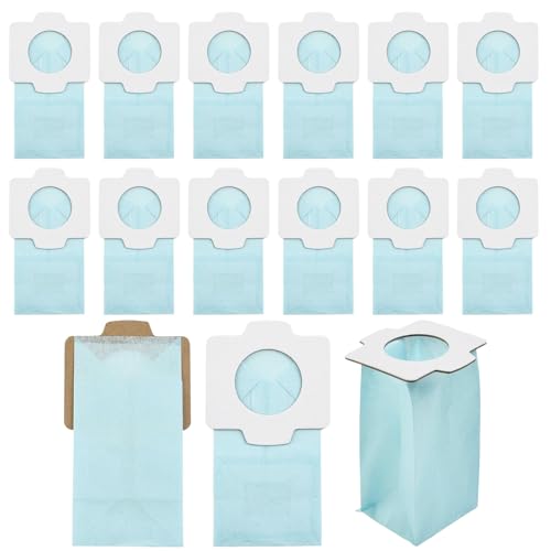 Staubsaugerbeutel, 12 Stück Paper Pack Staubsauger, Papierfilter Staubsaugerbeutel Passend für Makita 198744-5 DCL182 CL107, CL072, CL102, BCL142, BCL182 Staubsauger Zubehör