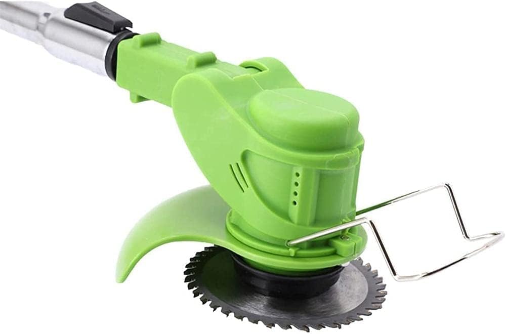NAKEAH Rasaerba Elettrico Portatile Diserbatrice Senza Fili Agricola Trimmer Portatile Batteria al Litio Ricaricabile Attrezzo da Giardino Portatile Spazzolatrice-12V