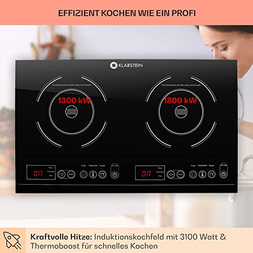 Induktionskochfeld Klarstein VariCook mit elektrischen Kochplatten
