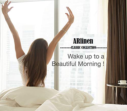 Arlinen Duvet Cover Set King Oversize, Light Grey Comforter Cover Bedding 3 Pieces(1 Duvet Cover + 2 Pillow Covers) Zipper Closure Duvet Cover(Oversize King 120X98, Light Grey Solid) #TOP7