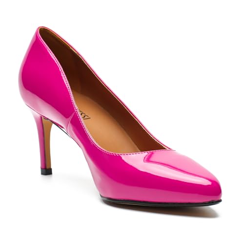 Image of Unisex Men's Women's Classic Mid Kitten Heel Pumps