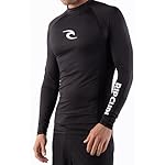 Rip Curl Mens Long Sleeve Rashguard - UPF 50+ Sun Protection Surf Shirt, Tight Fit Rash Vest - Image 2