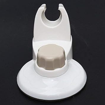 BLUE TICK Adjustable Bathroom Wall Mounted Bracket with Sucker Shower Head Holder