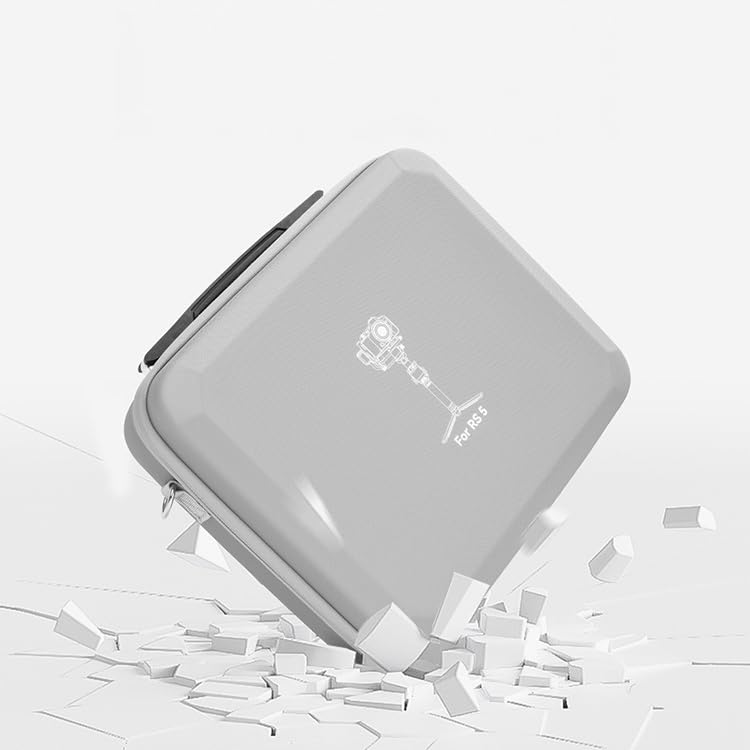 Borsa portaoggetti per stabilizzatore DJI RS5, custodia da trasporto di grande capacità con tracolla, custodia protettiva da viaggio in PU per stabilizzatore cardanico e accessori, Versione Set Nero