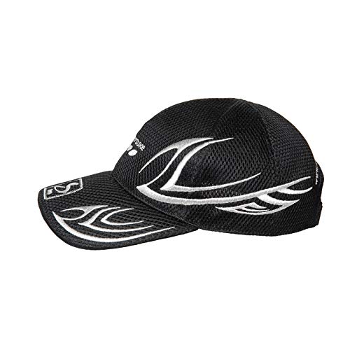 新品タグ付 ThanhMoe × Setinn Nylon キャップ黒① スモルテンオールオーバーレースキャップ -ハーレーダビッドソン