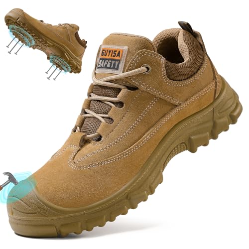 Steel Toe Shoes for Men Work Shoe for Men Industrial Construction Safety Shoes Sneakers