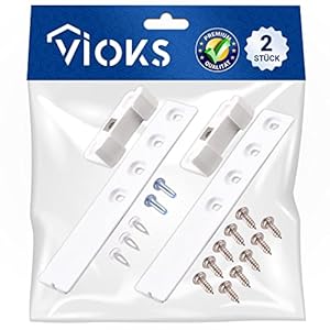 VIOKS Sleepscharnier koelkast accessoires vervanging voor Liebherr 908632 – scharnieren voor koelkastdeur glijrail kunststof