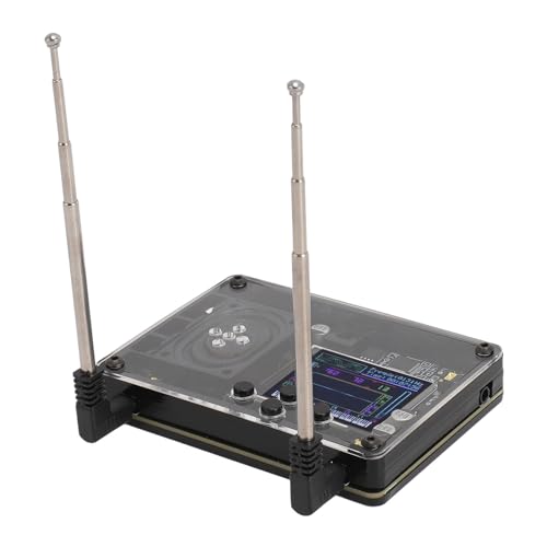 Mini Theremin with Color Display, Assisted Pitch Correction, 70+ Voices for Beginners, ABS & Acrylic,Adjustable Voices Musical Module,Mini Theremini Type C Interface