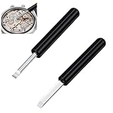 Yuanan 2 Pcs Watch Battery Replacement Tool Kit, Aluminum Handle Watch Back Remover Tool & Stainless Steel Watches Case Opener