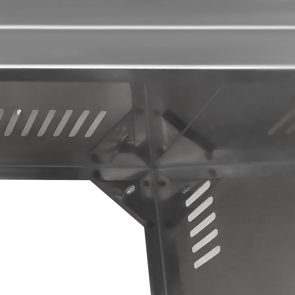 Chauffe-aliments à gaz, friteuse commerciale en acier inoxydable avec température réglable pour la restauration – 3 poêles avec couvercles, design de comptoir