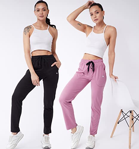 Image of Modeve Women Track Regular Fit Pants