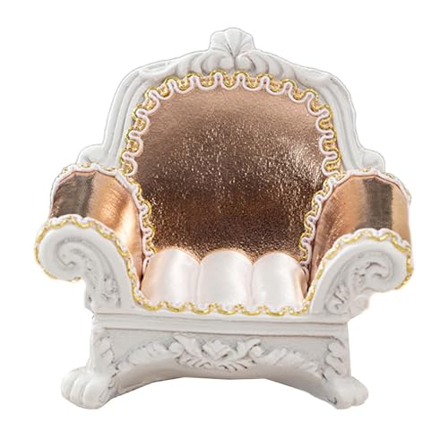 QUXVUIS Canapé de poupée Miniature et Meubles de Maison poupées 1/12, étui Rangement Bijoux, idée Cadeau Unique pour Les collectionneurs, Maison poupée...