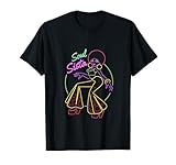 Artsy Womens Funk Shirt Vintage 70s Costume Afro Soul Music T-Shirt