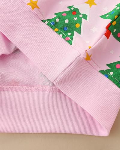 Image of AIWUHE Toddler Cotton Sweatshirt Boys Girls Pullover Long Sleeve Tops 2-6Y