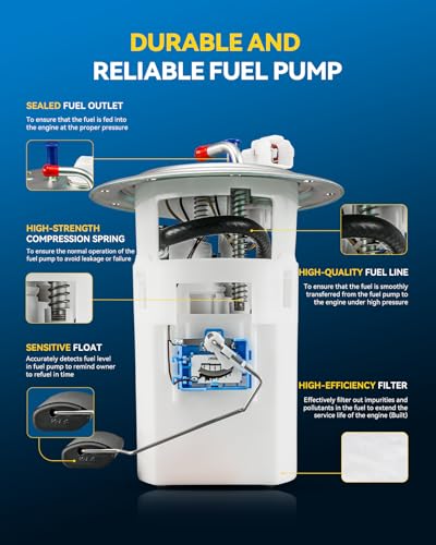Image of PHILTOP Electric Fuel Pump Assembly FG1367 Fit for Hyundai Elantra