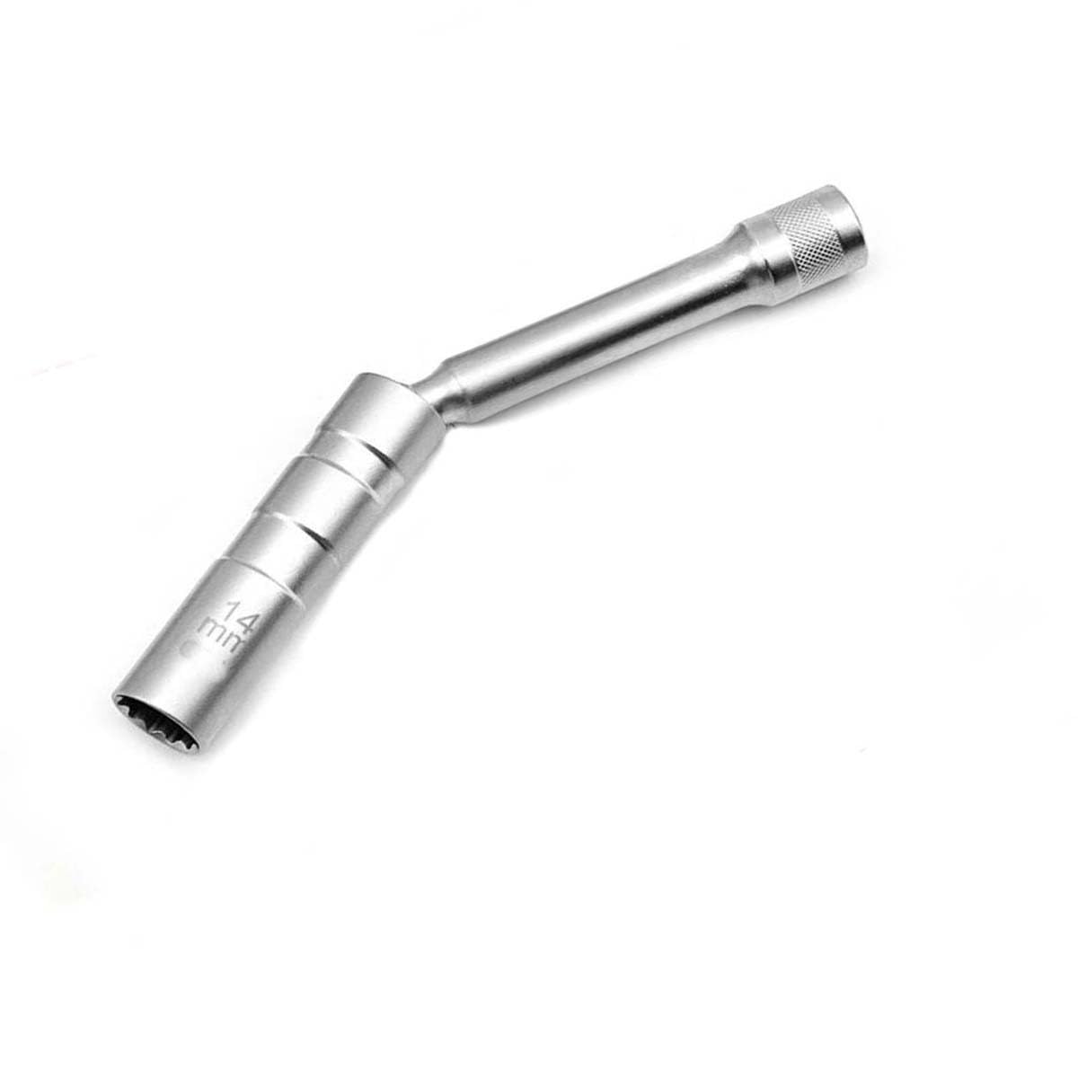 Schwenkbarer Zündkerzen-Steckschlüssel mit Magnet, 14 mm / 16 mm, dünnwandig, für 3/8-Zoll-Antrieb, 97 mm / 150 mm