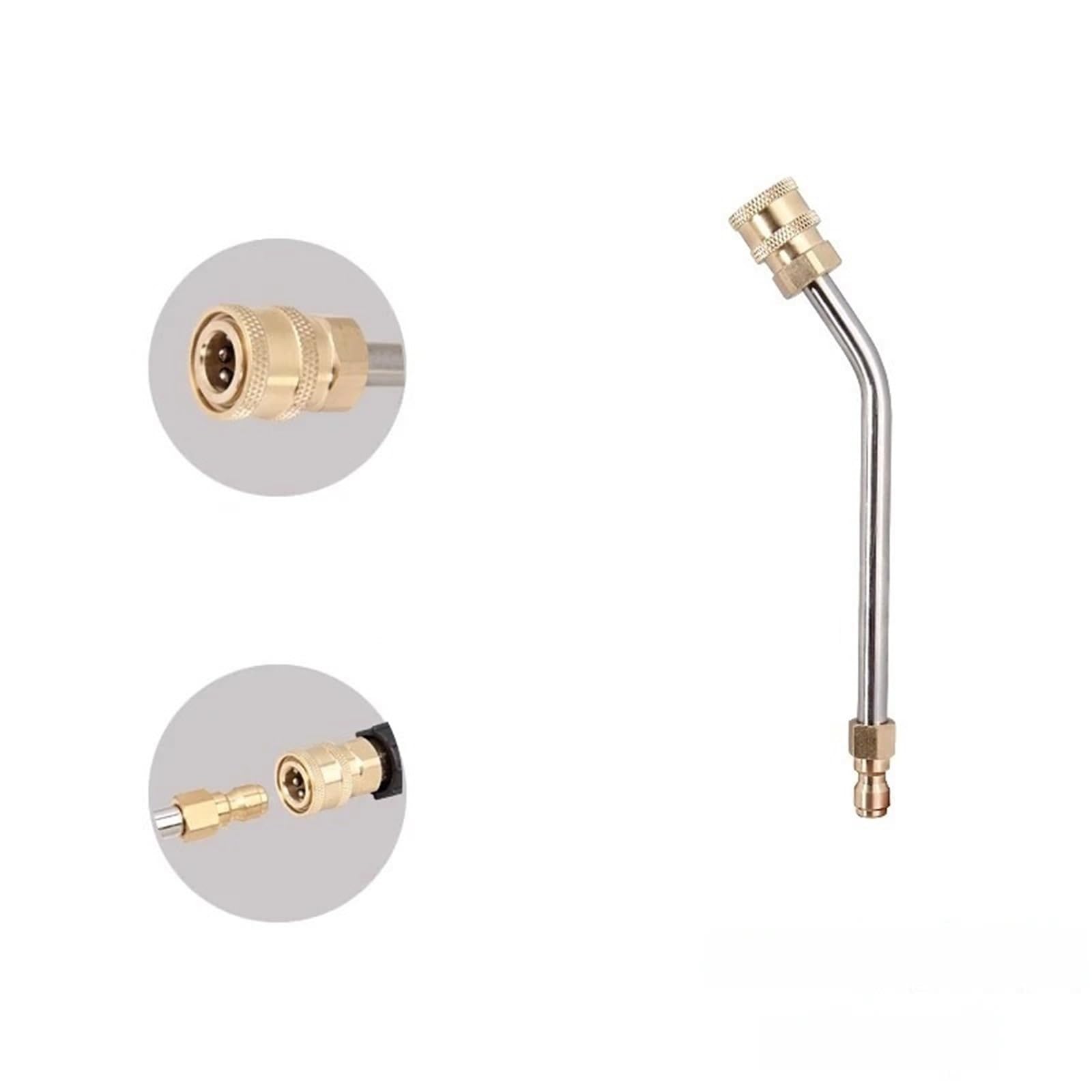 Pressure Washer Extension Wand High-Pressure Extension Rod Elbows