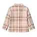 Qnxretky Junior Blazer for Girls Size 8T Girls Blazer Trendy Jacket Fashion Blazers Formal Suit Graduation Blazers Chic Coat School Uniform Suit Lapel Collar Clothes Wedding for Big Girl