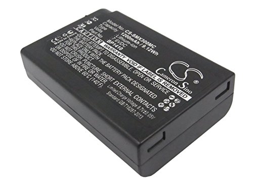 Capacità: 1200mAh TECHTEK Batteria 1200mAh compatibile con [Samsung] NX30, WB2200, WB2200F sostituisce BP1410, ED-BP1410