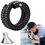 Tubo Flexible Personalizable para extracción de Humos de Soldadura con Campana de Acero Inoxidable, Ideal para la extracción de Humo