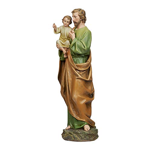 Estatua de San José 14 pulgadas colección Renacimiento miniatura 2