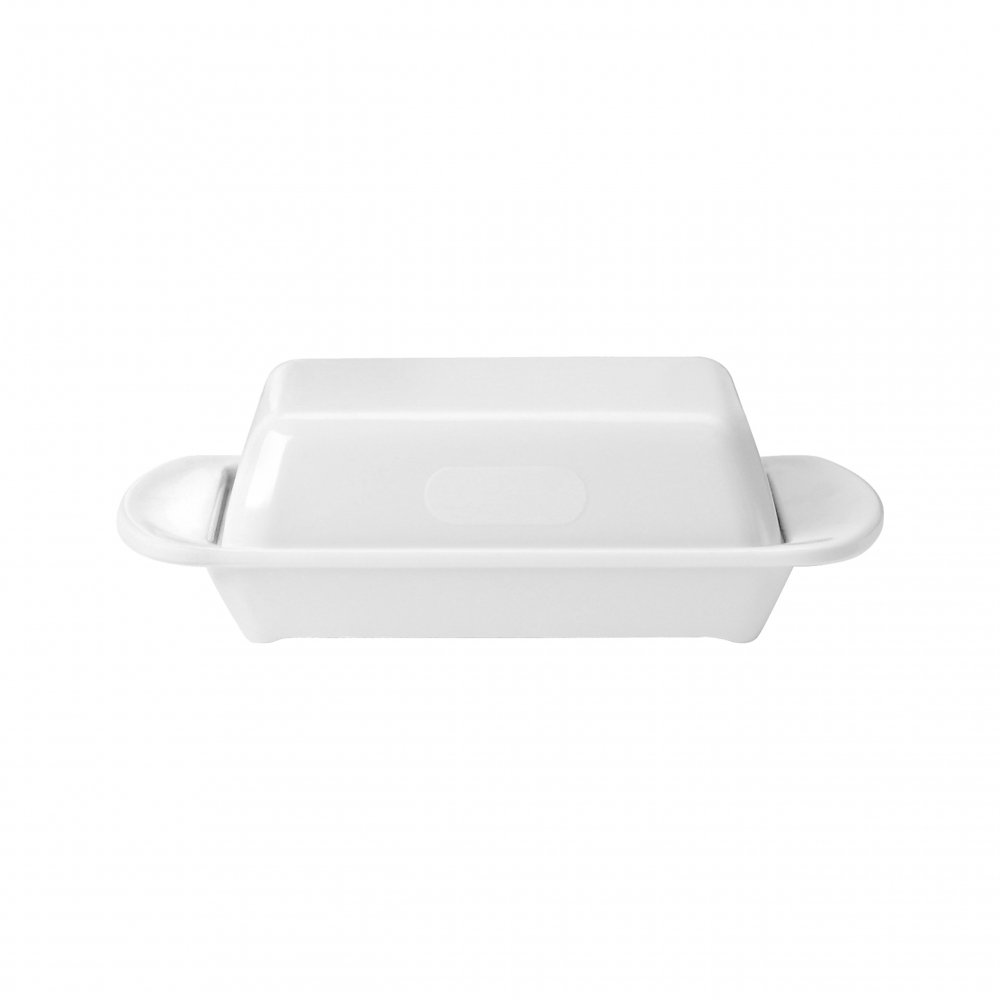 WACA Melamin Butterdose Mit Deckel - Made In Germany 170x150x50 Mm