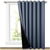 NICETOWN Stone Blue Vertical Blind