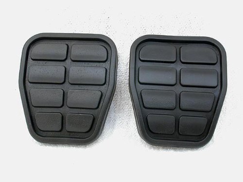for Porsche 944 951 Brake and Clutch Pedal Pads (2) German Brand NEW w/ 1yr WARRANTY