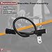 Engine Crankshaft Position Sensor 2.5L 4.0L Compatible with Dodge 1996 Dakota - Compatible with Jeep 1993-1996 Cherokee Grand Cherokee / 1993-1995 Wrangler OE # ‎PC41 56026882 56026921 (93 94 95 96)