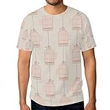 ★ Fácil de combinar ★ esta camiseta de cuello redondo para hombre, ya sea pantalones cortos, pantalones de playa, jeans puede ser una combinación perfecta